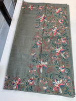 Crushed soft tissue Saree/ SR1397