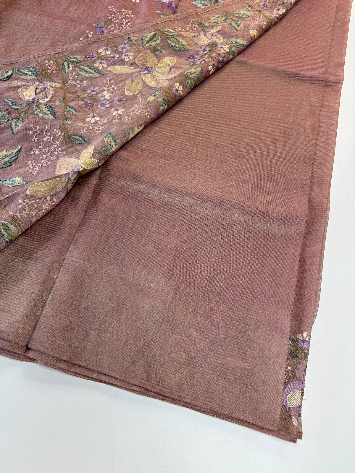 Crushed soft tissue Saree/ SR1397