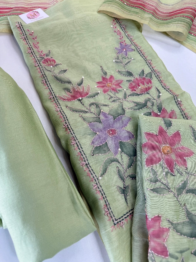 Soft cotton unstitched salwar set / SU25