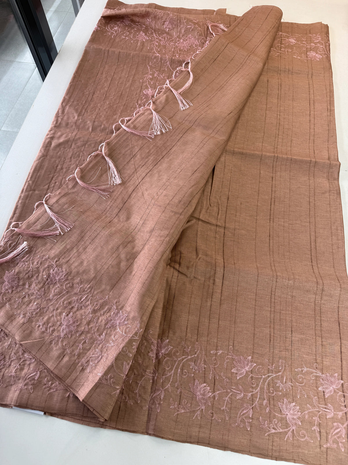 Semi Tussar Saree/ PSC21