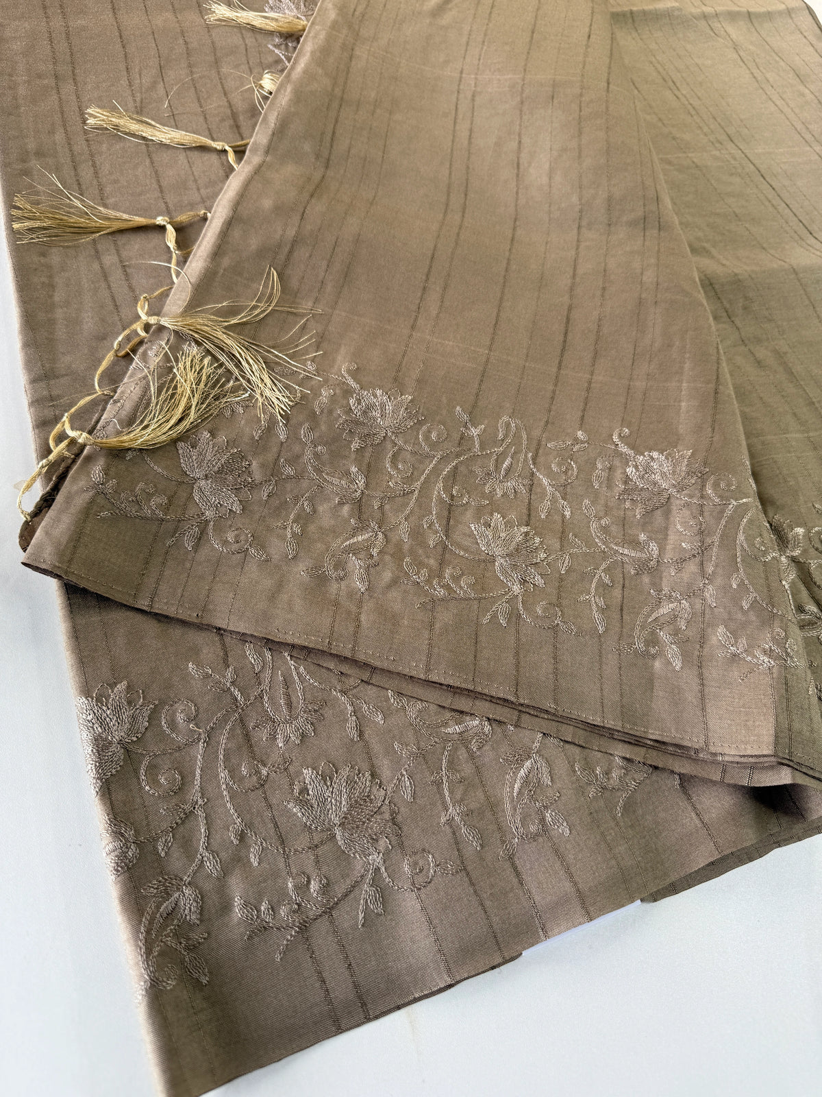 Semi Tussar Saree/ PSC21