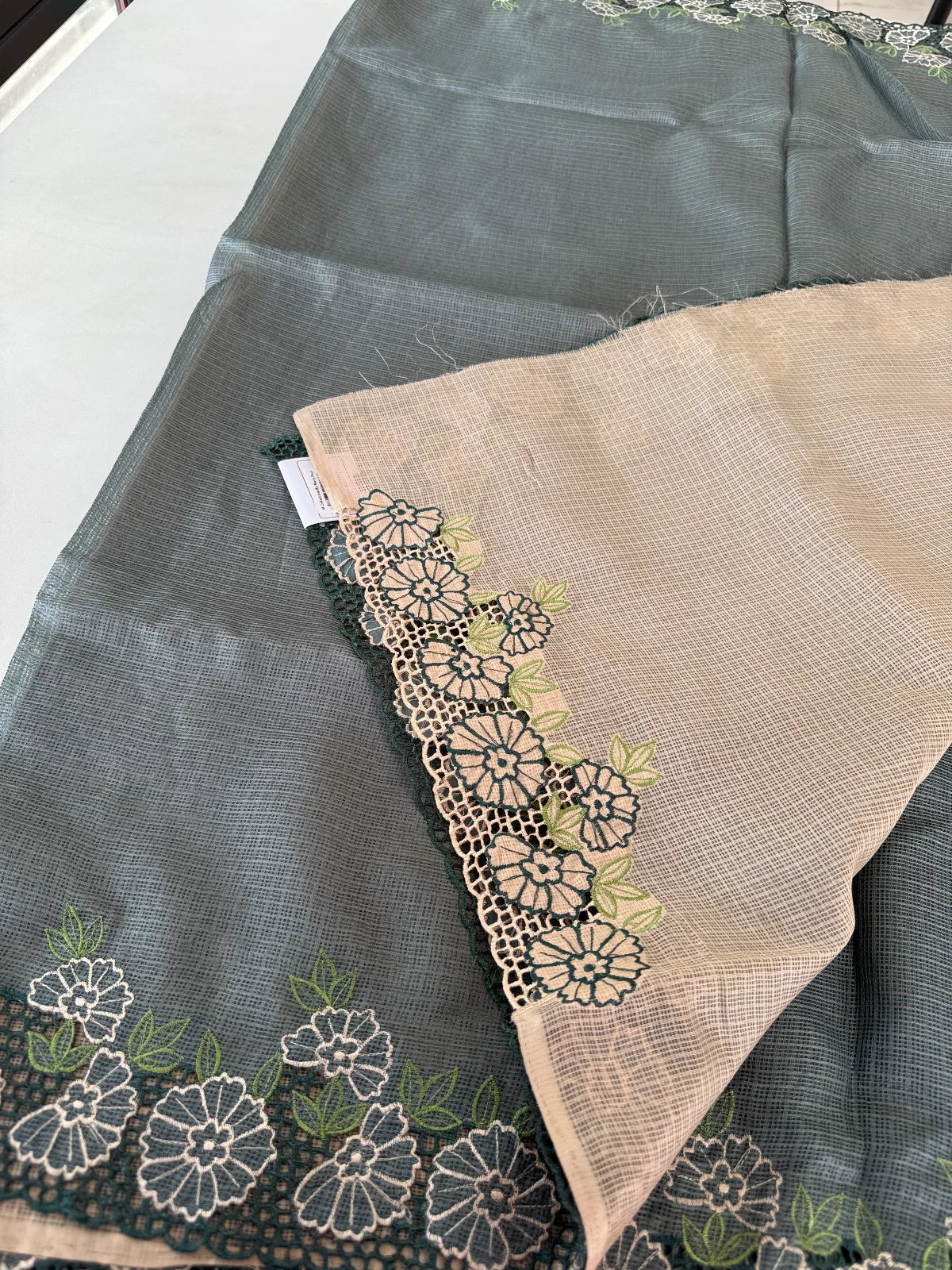Silky kotta cutwork / CUT3