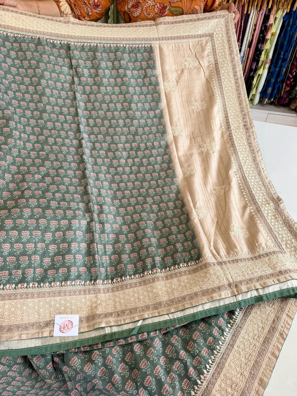 Semi silk saree/ AA474