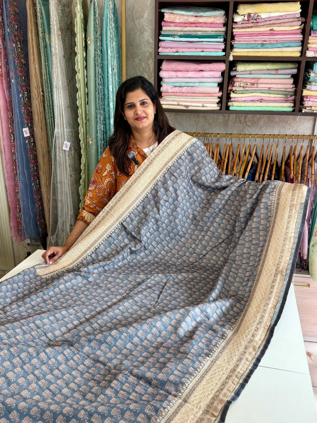 Semi silk saree/ AA474