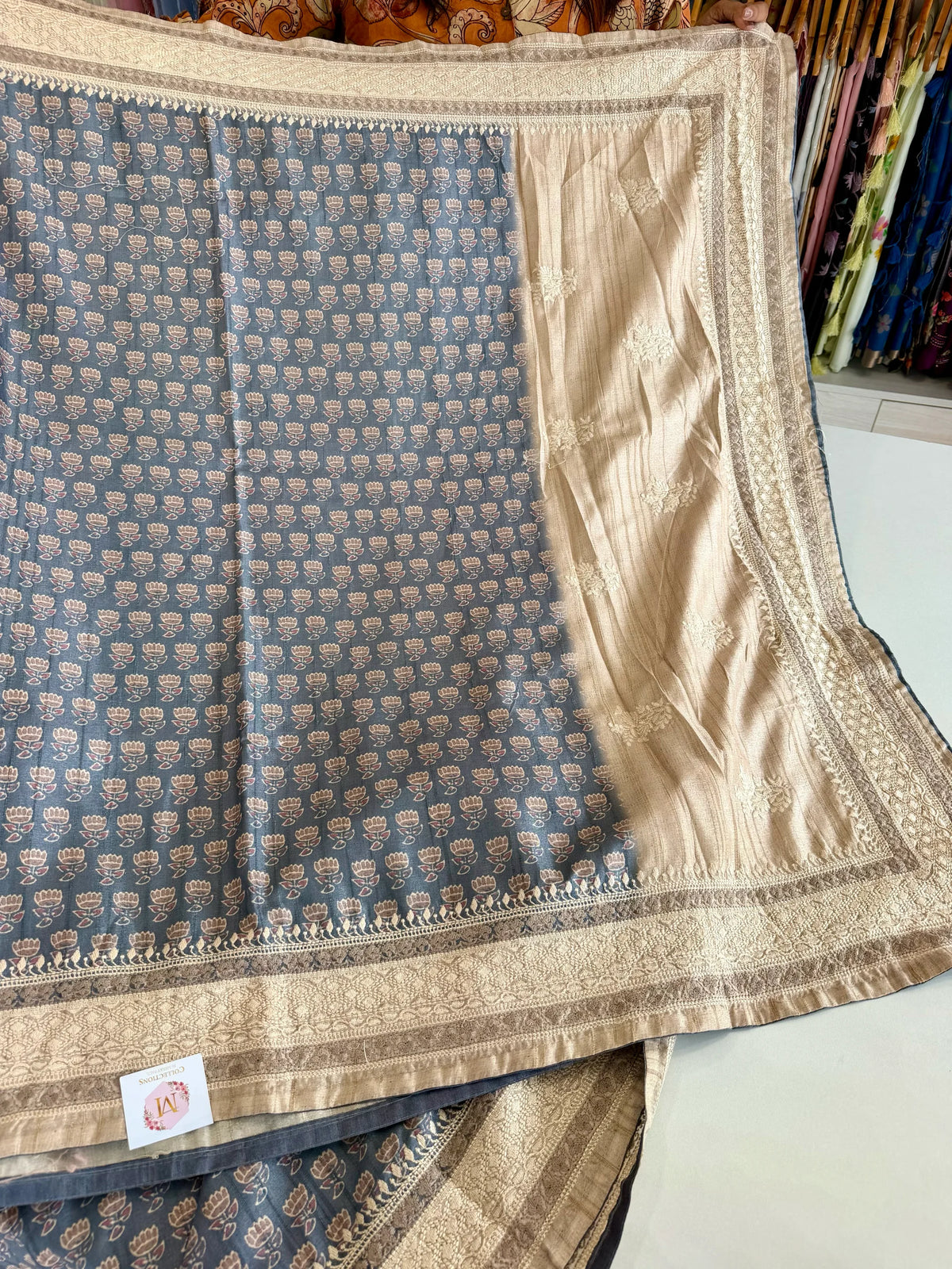 Semi silk saree/ AA474