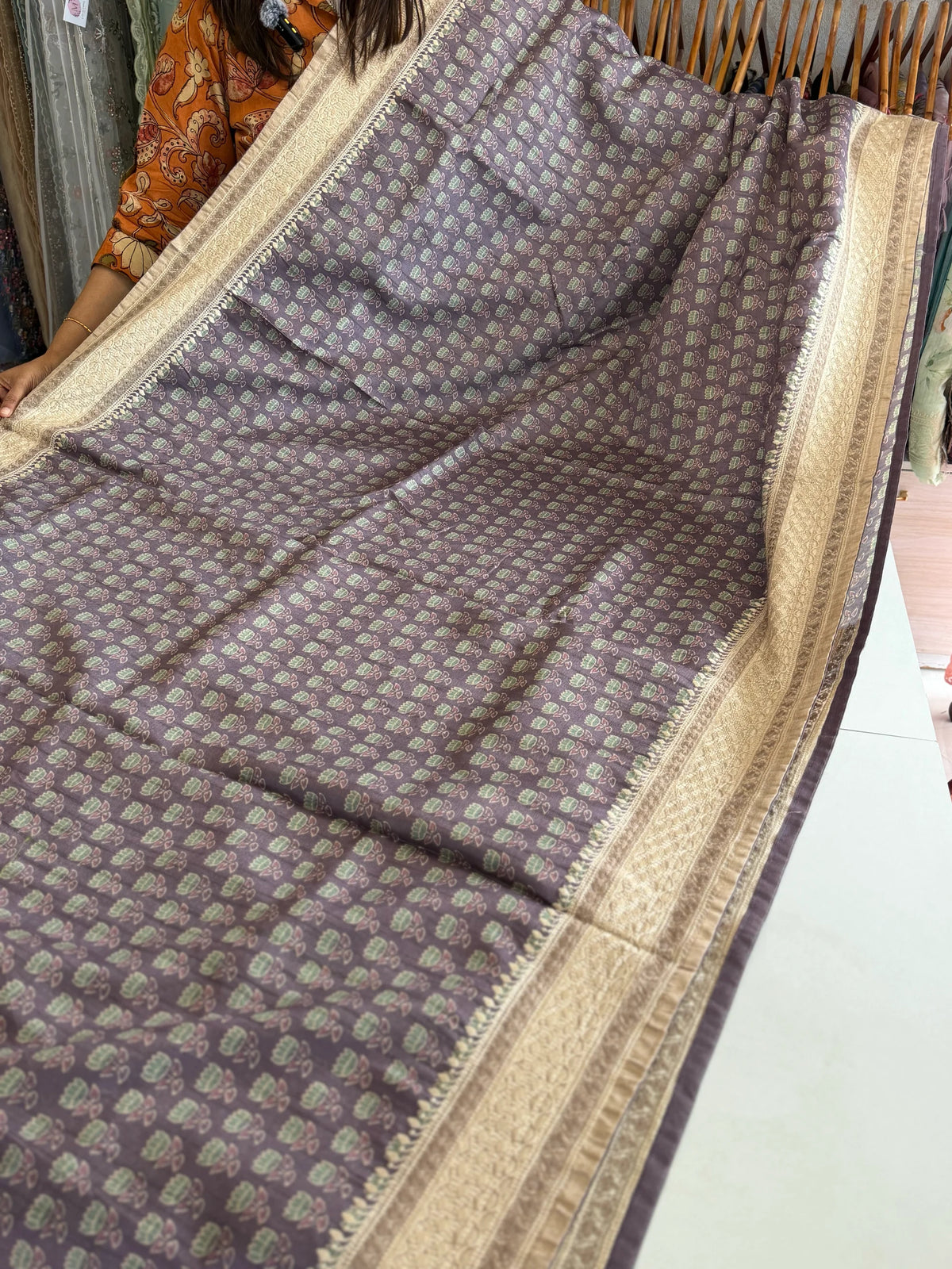 Semi silk saree/ AA474