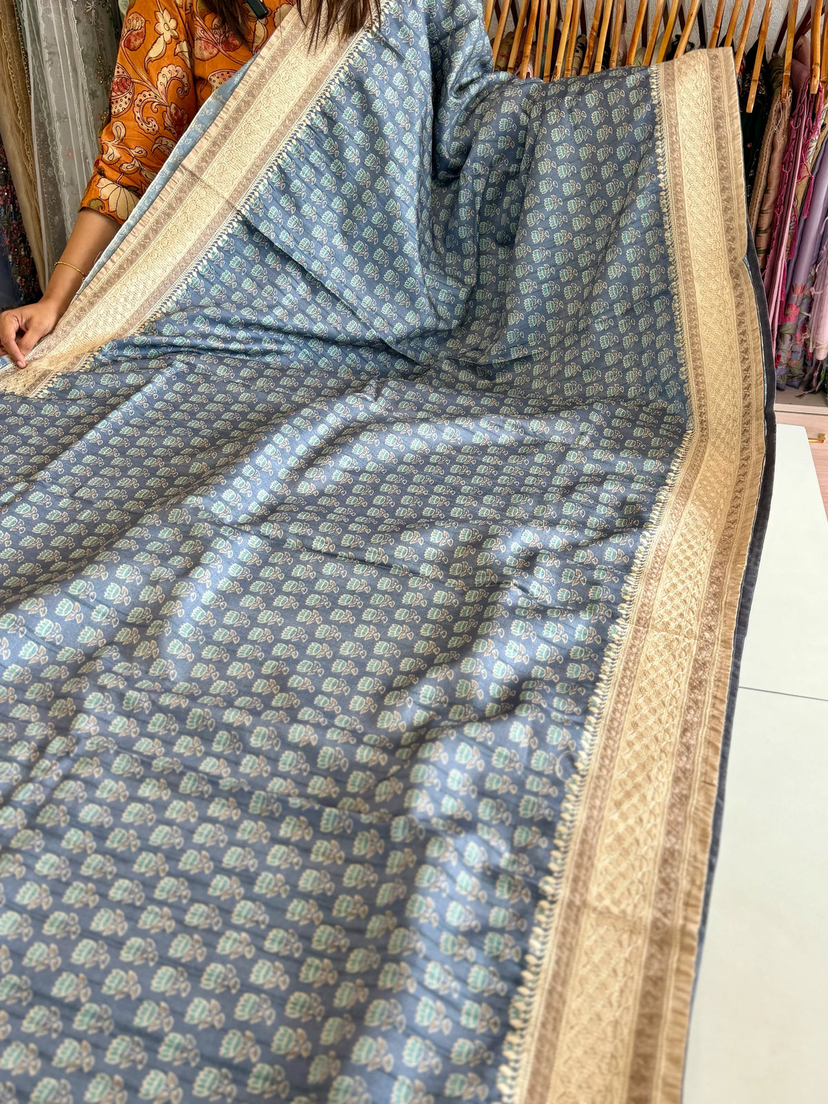 Semi silk saree/ AA474