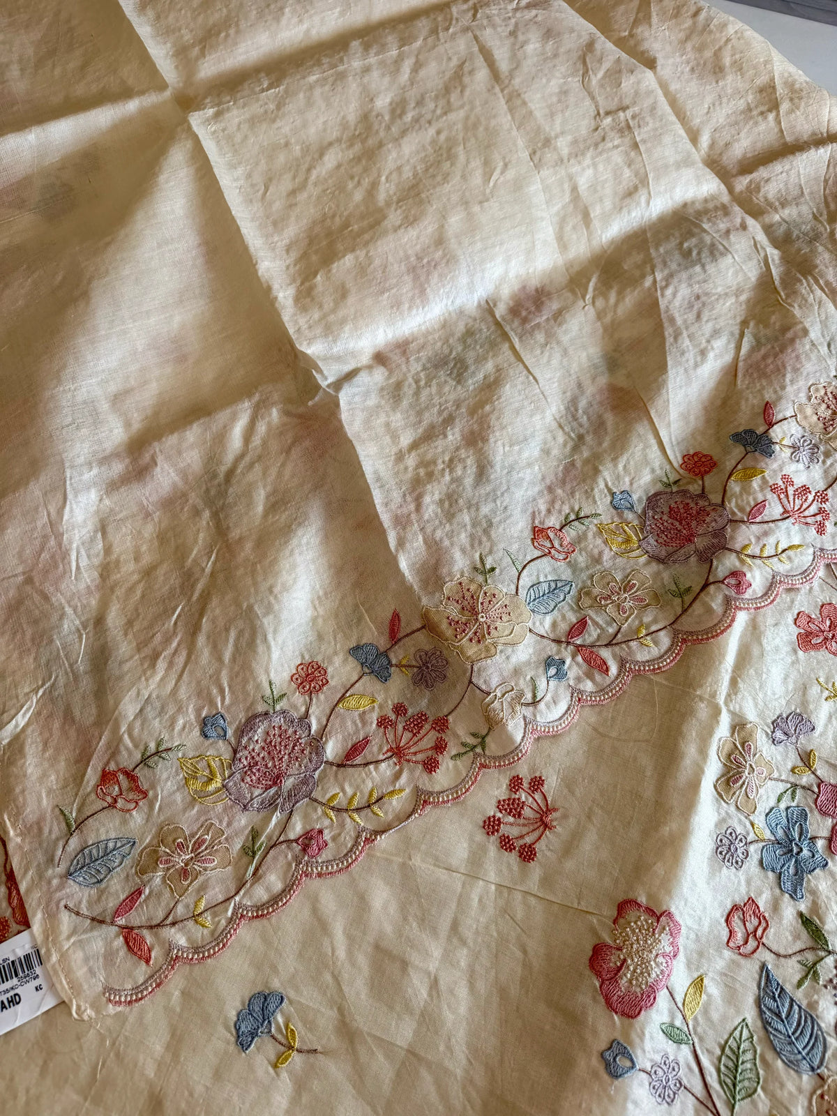 Pure Tussar Silk Saree/ CW796