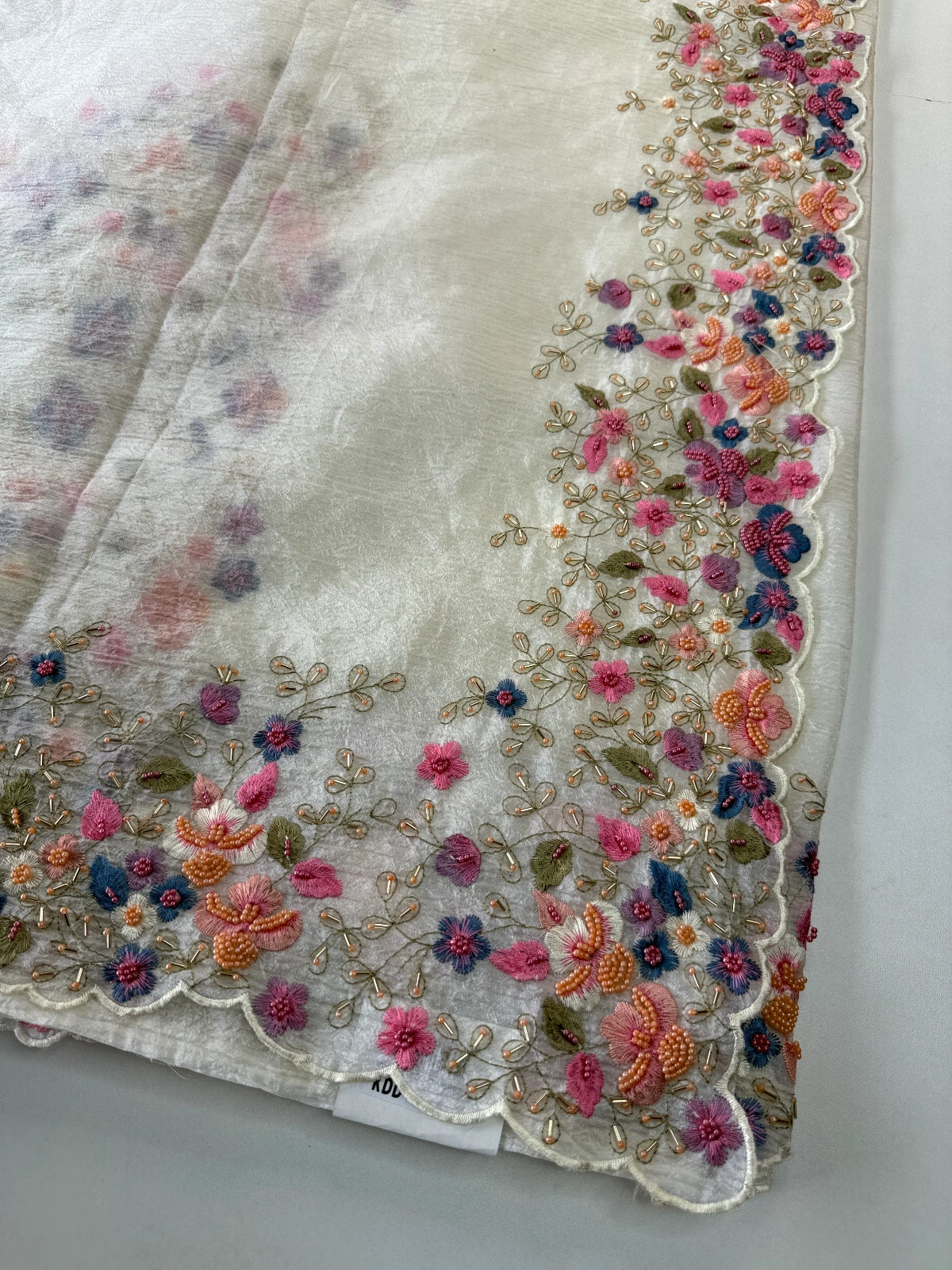 Crushed Crape Saree / 920A