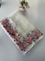 Crushed Crape Saree / 920A