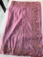 Crushed Crape Saree / 920A