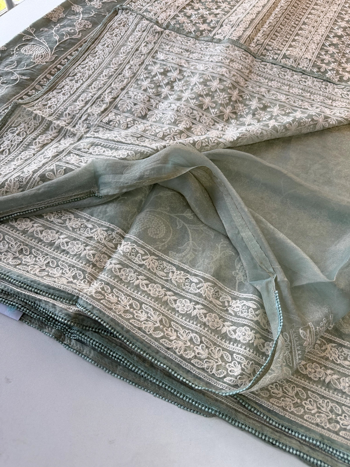 Premium Shimmer Georgette/ BL480