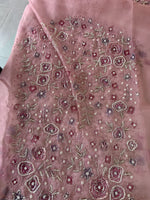 Organza saree / J3231