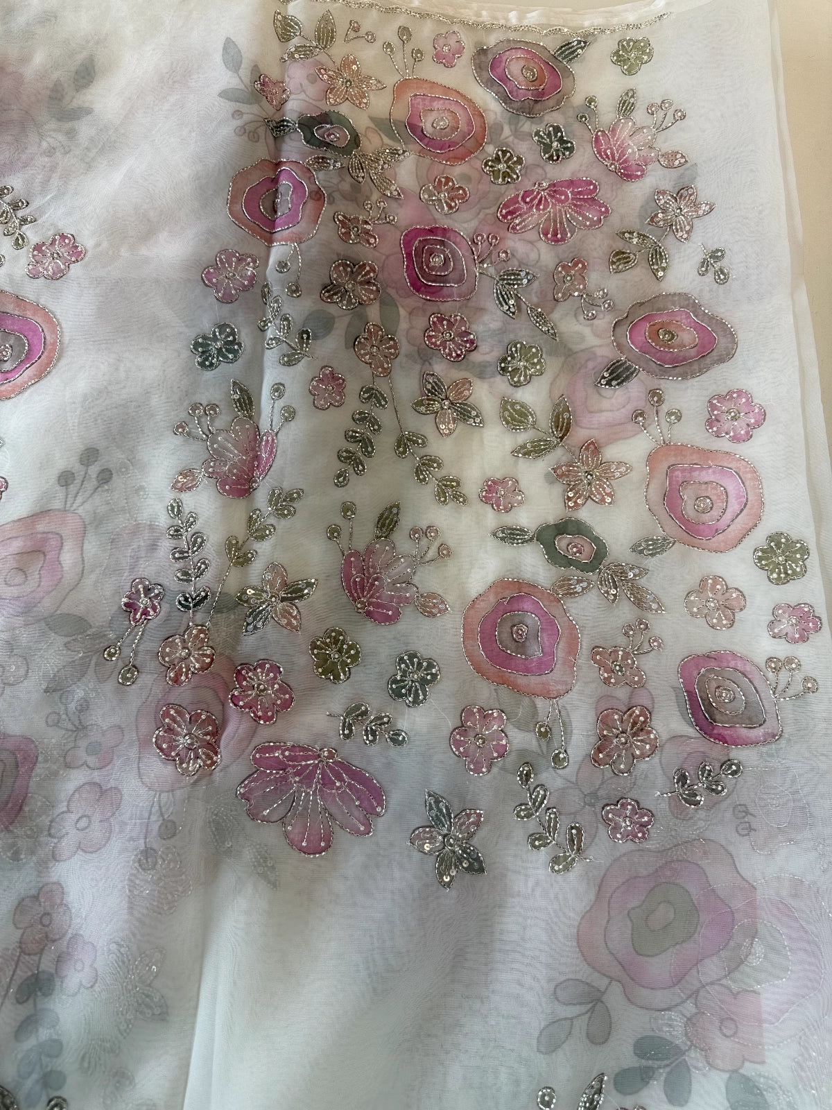Organza saree / DG265
