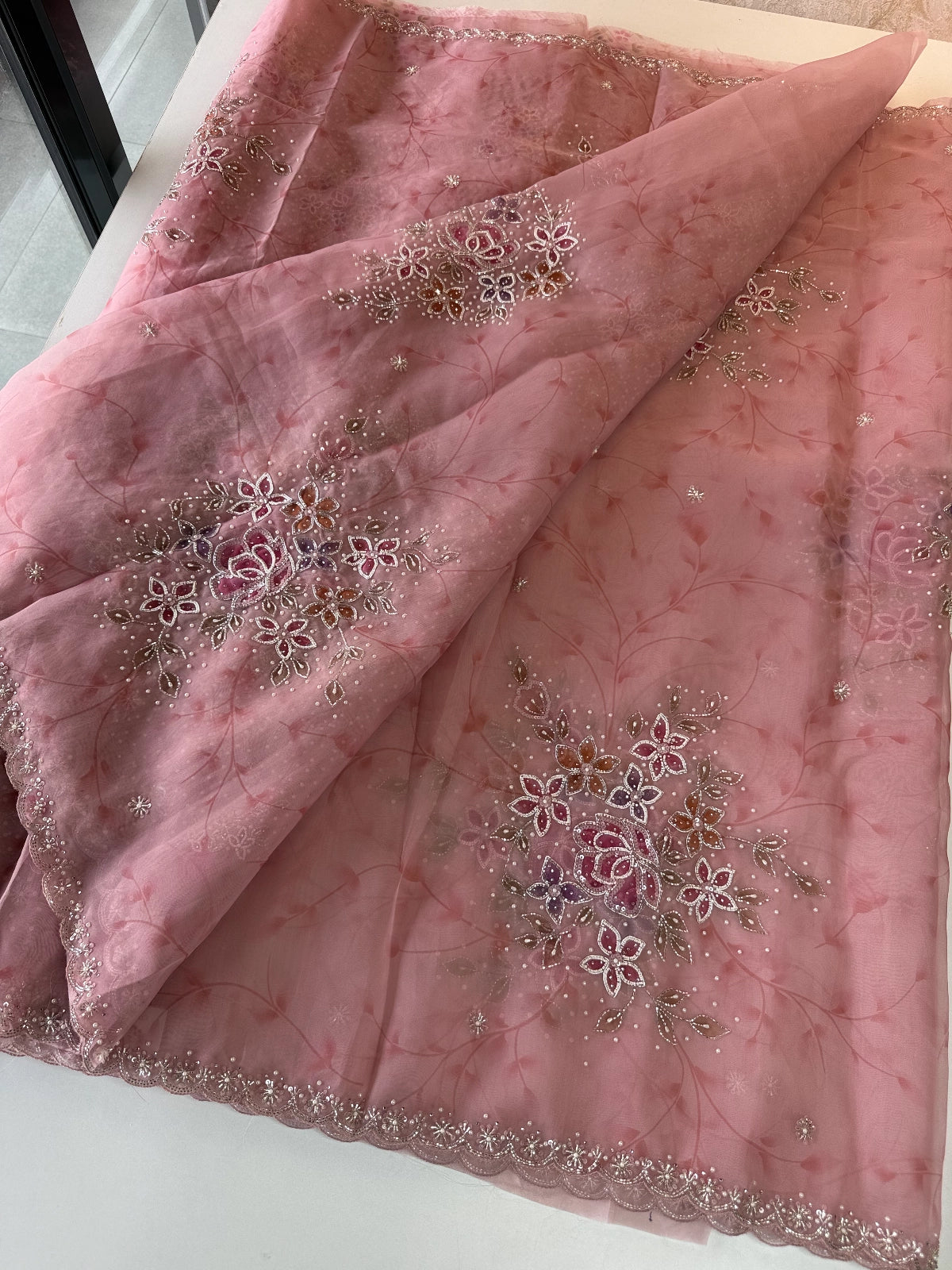 Organza Saree / BJ334