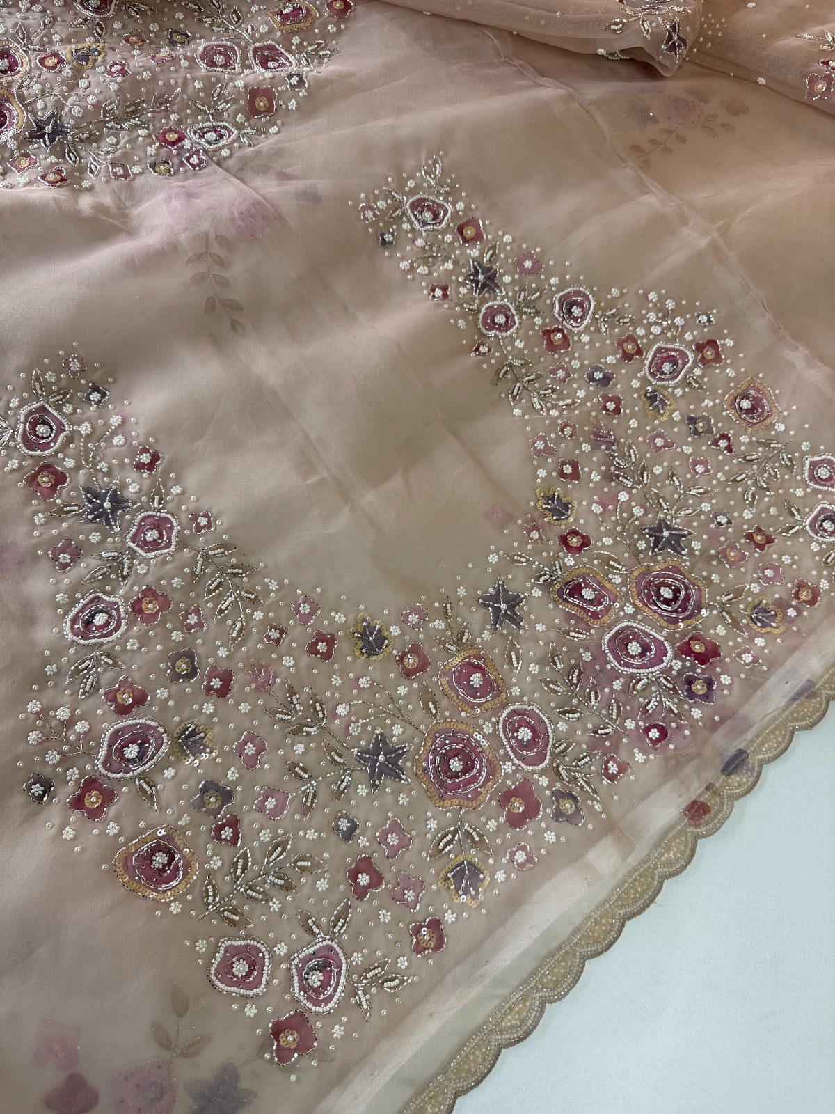 Organza Saree / J3231
