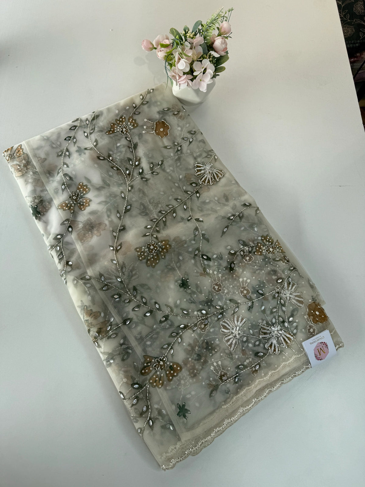 Net Designer Saree/ HP101