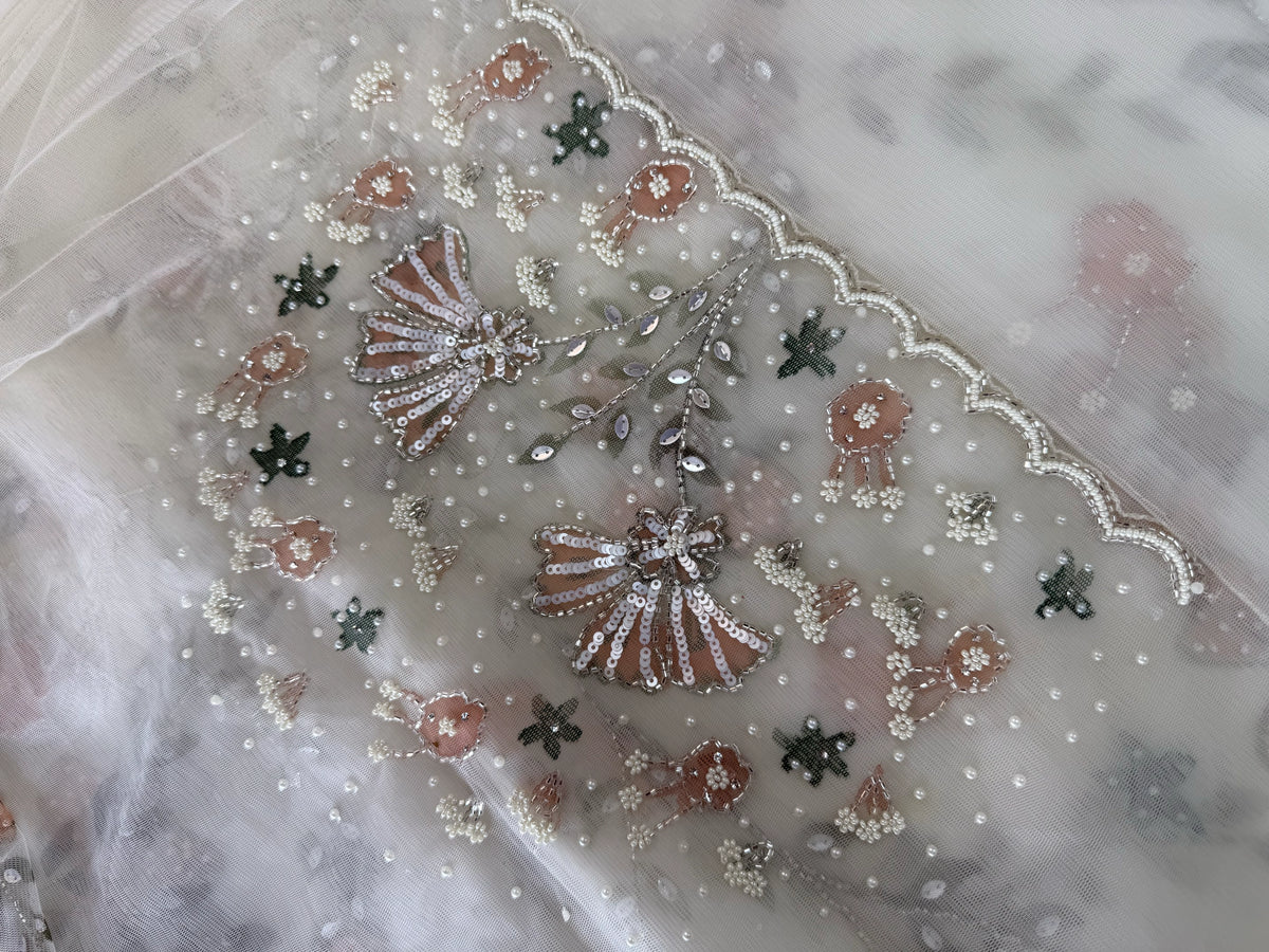 Net Designer Saree/ HP101