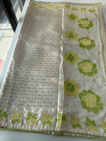 Soft Semi Tussar Saree/8395