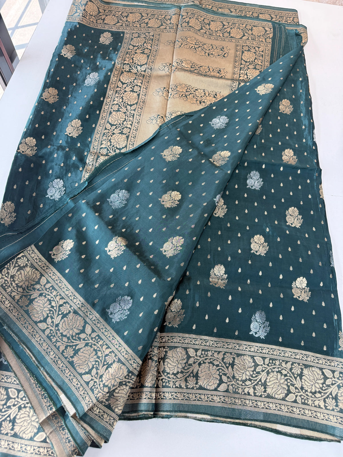 Crape Banarasi Saree/12MC