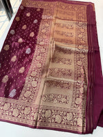 Crape Banarasi Saree/12MC