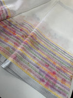 Linen cotton Saree/ LKE25
