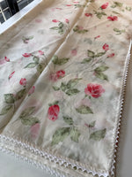 Chanderi organza blended saree / 88AA