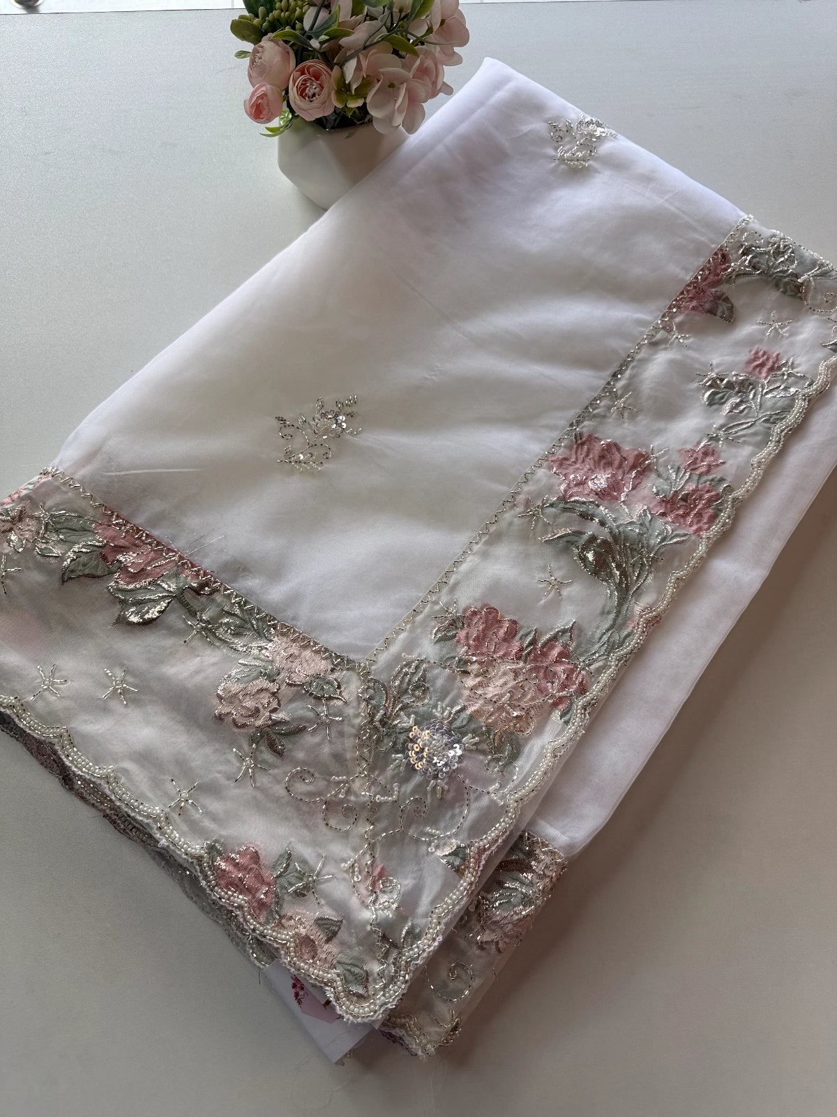 Soft Organza saree / MW02