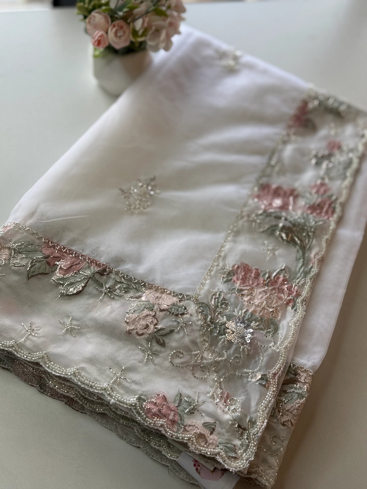 Soft Organza saree / MW02