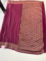 Georgette Banarasi Saree/ 11MC