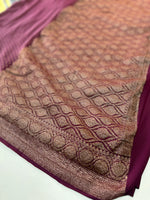 Georgette Banarasi Saree/ 11MC