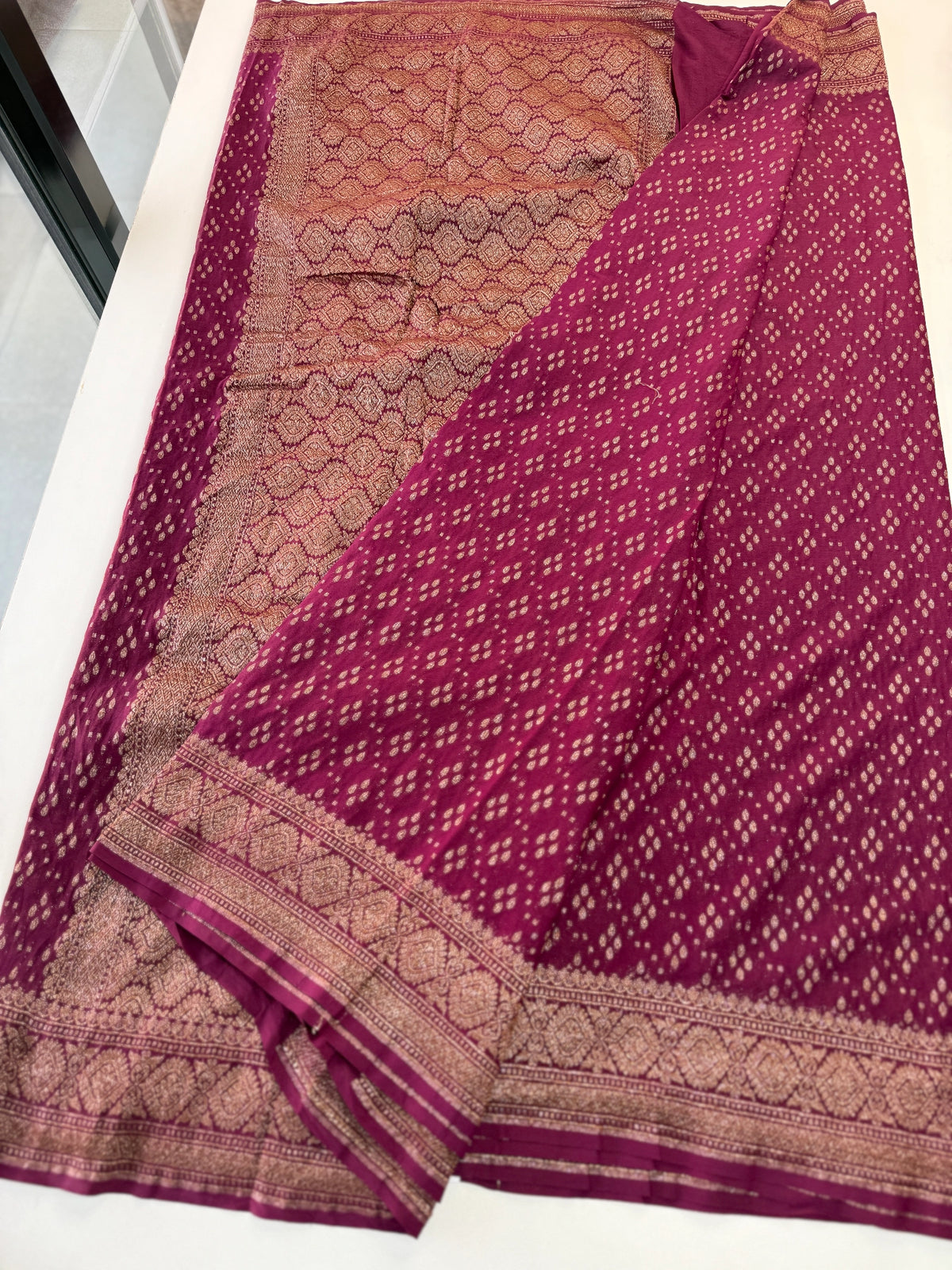 Georgette Banarasi Saree/ 11MC