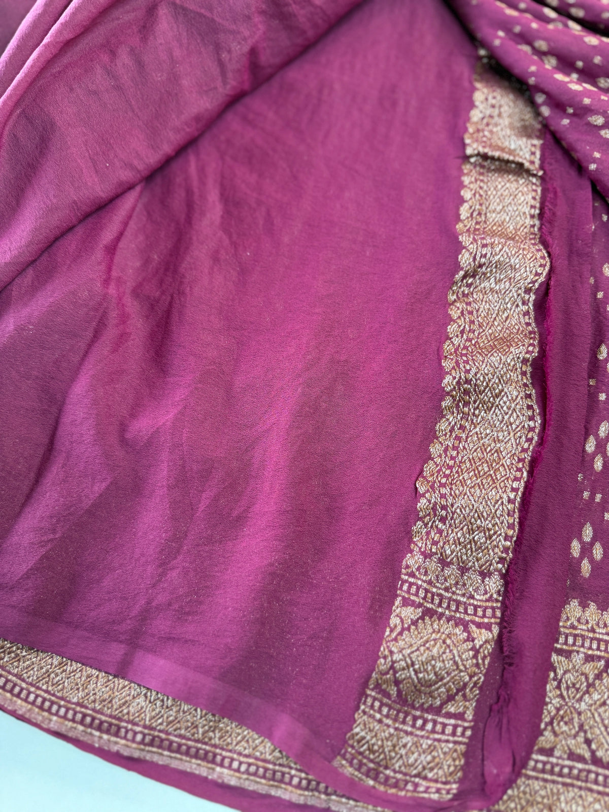Georgette Banarasi Saree/ 11MC