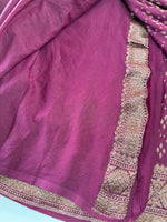 Georgette Banarasi Saree/ 11MC