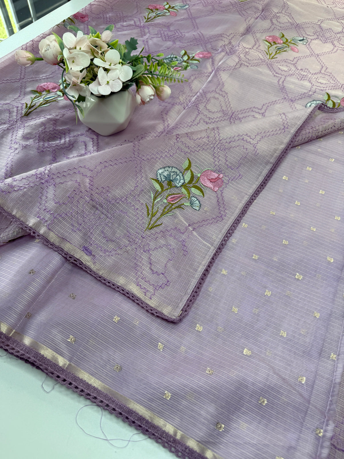 Silky kotta saree/ 7584