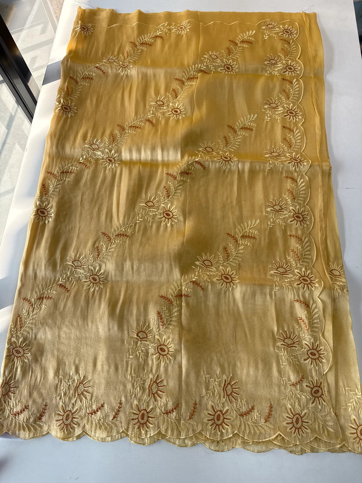 Tissue Organza Saree/ RKF04