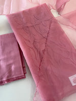 Unstitched salwar set organza/ US1279