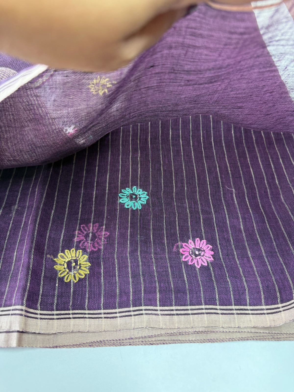 Linen by linen saree/ S2821