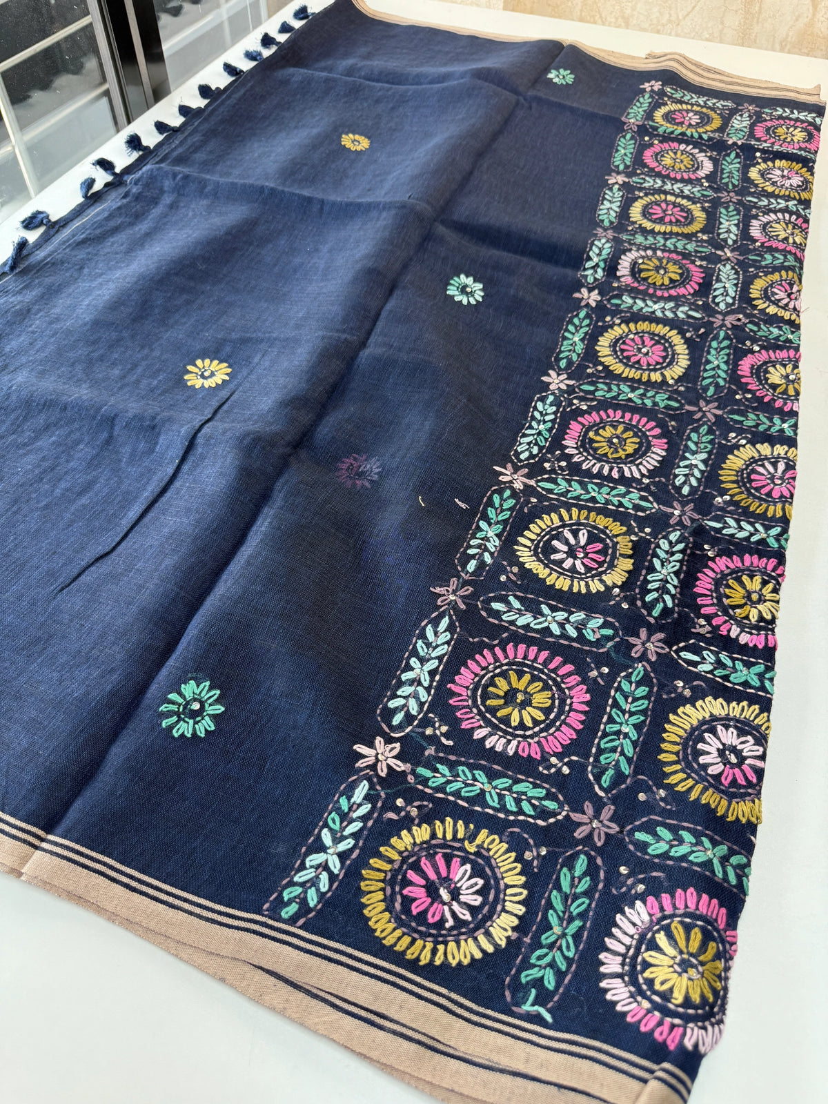 Linen by linen saree/ S2821