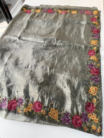 Crushed Organza Saree/ 218E