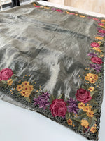 Crushed Organza Saree/ 218E