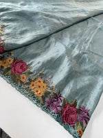 Crushed Organza Saree/ 218E