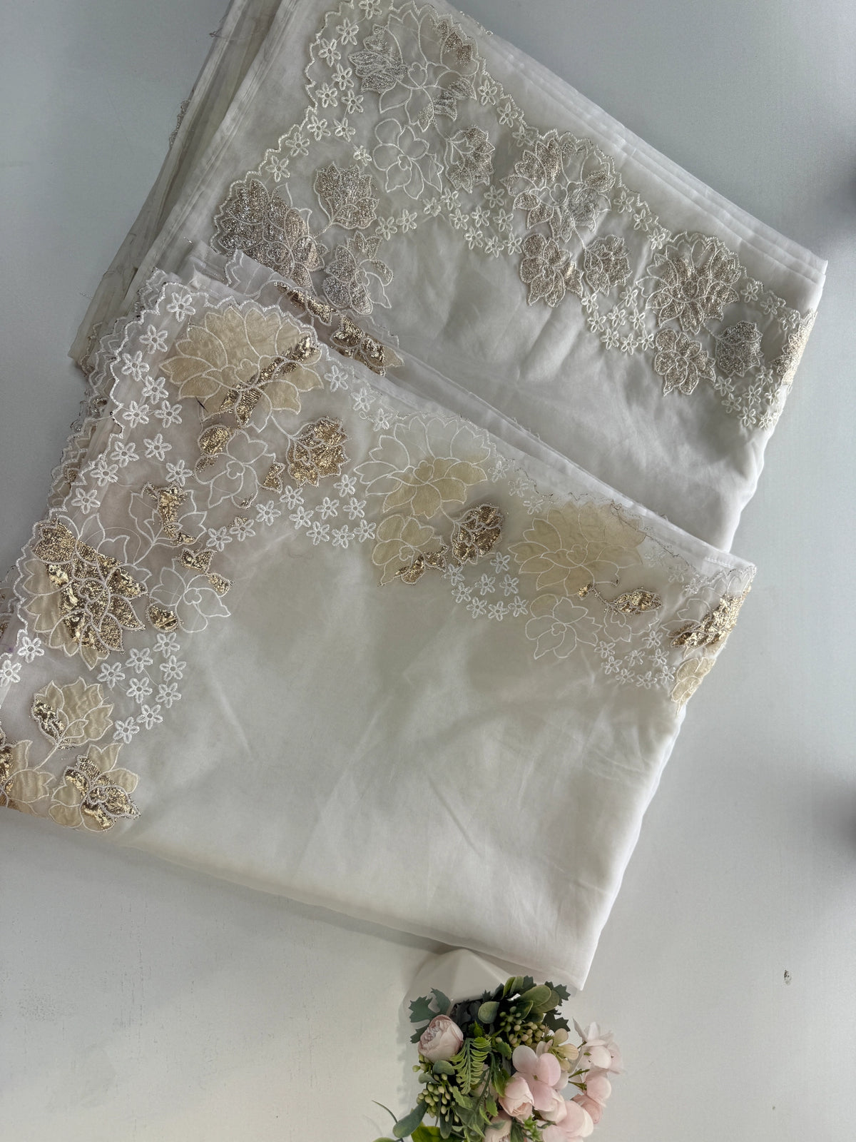 Soft Organza Saree/ CW287