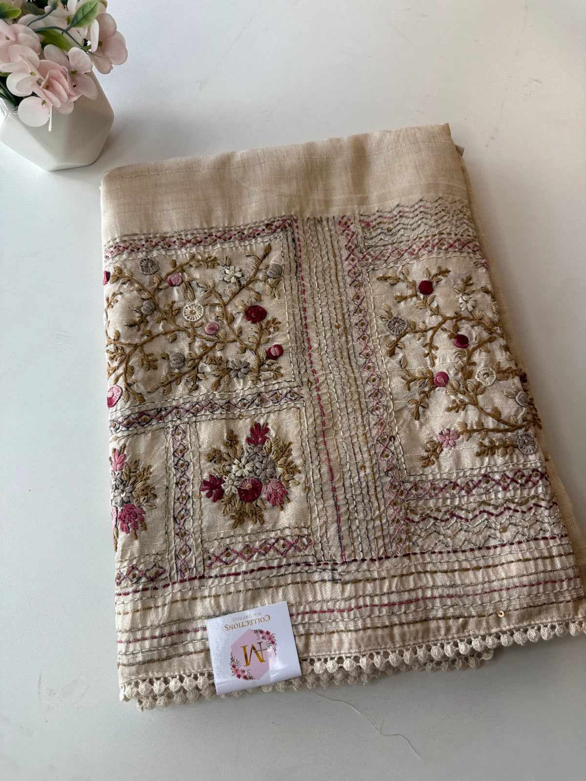 Semi Tussar Saree / 551A