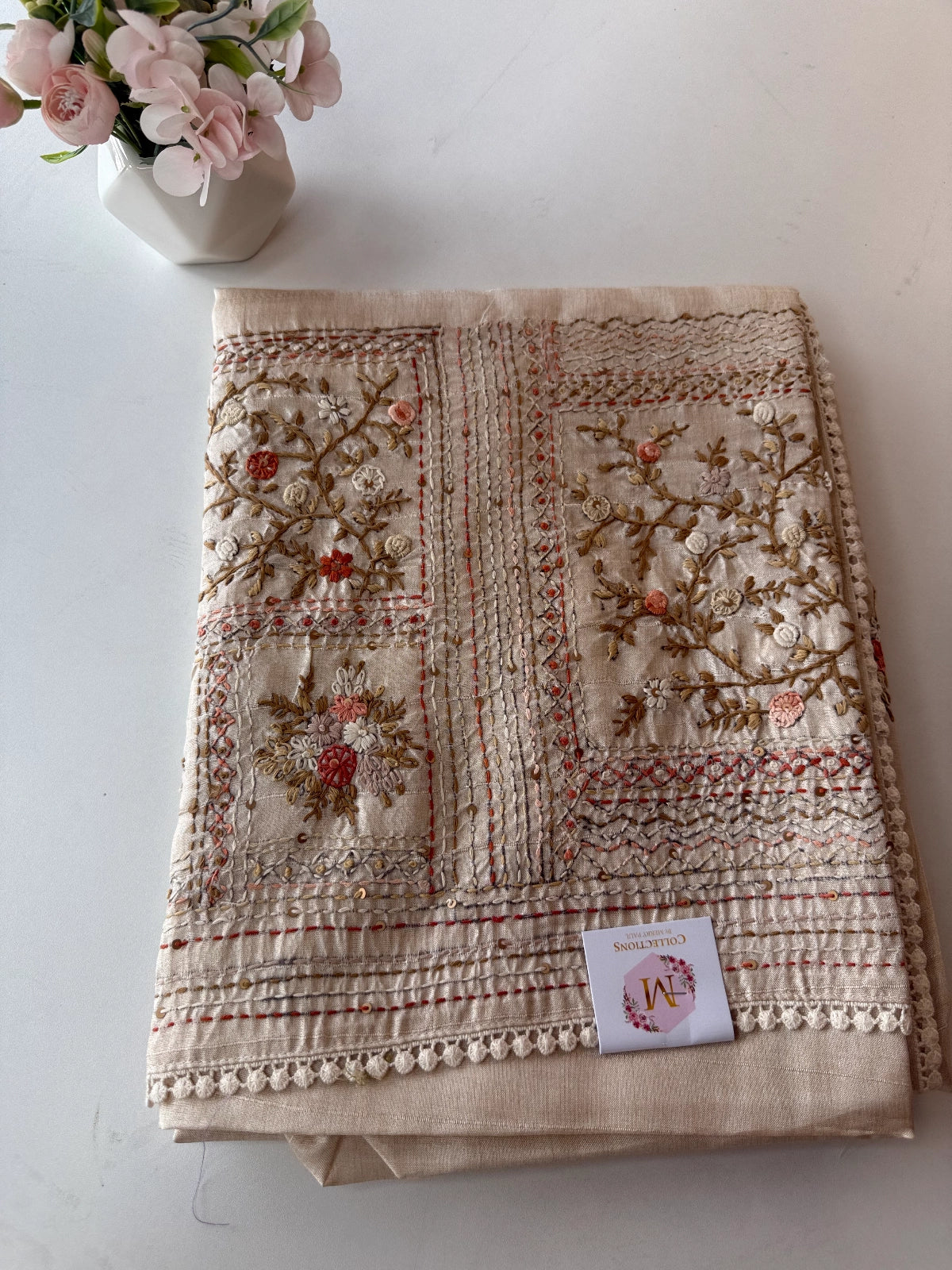 Semi Tussar Saree / 551A