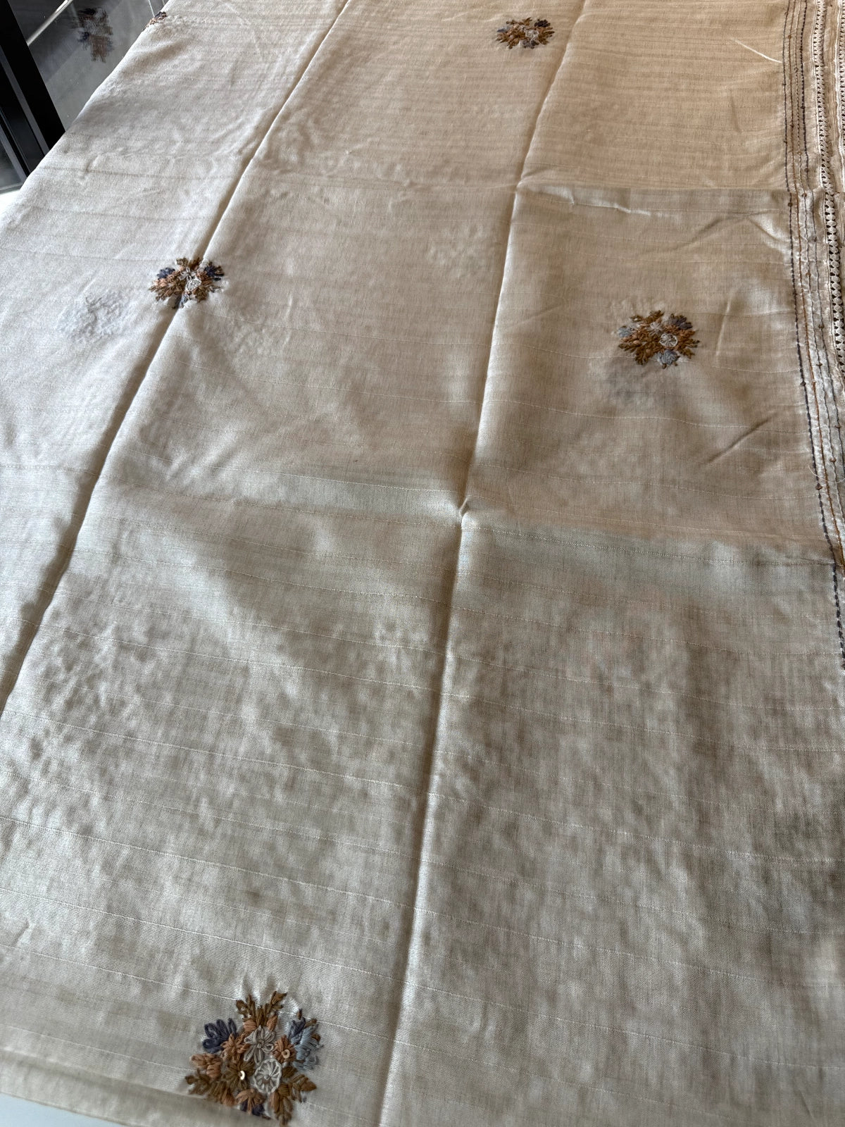 Semi Tussar Saree / 551A