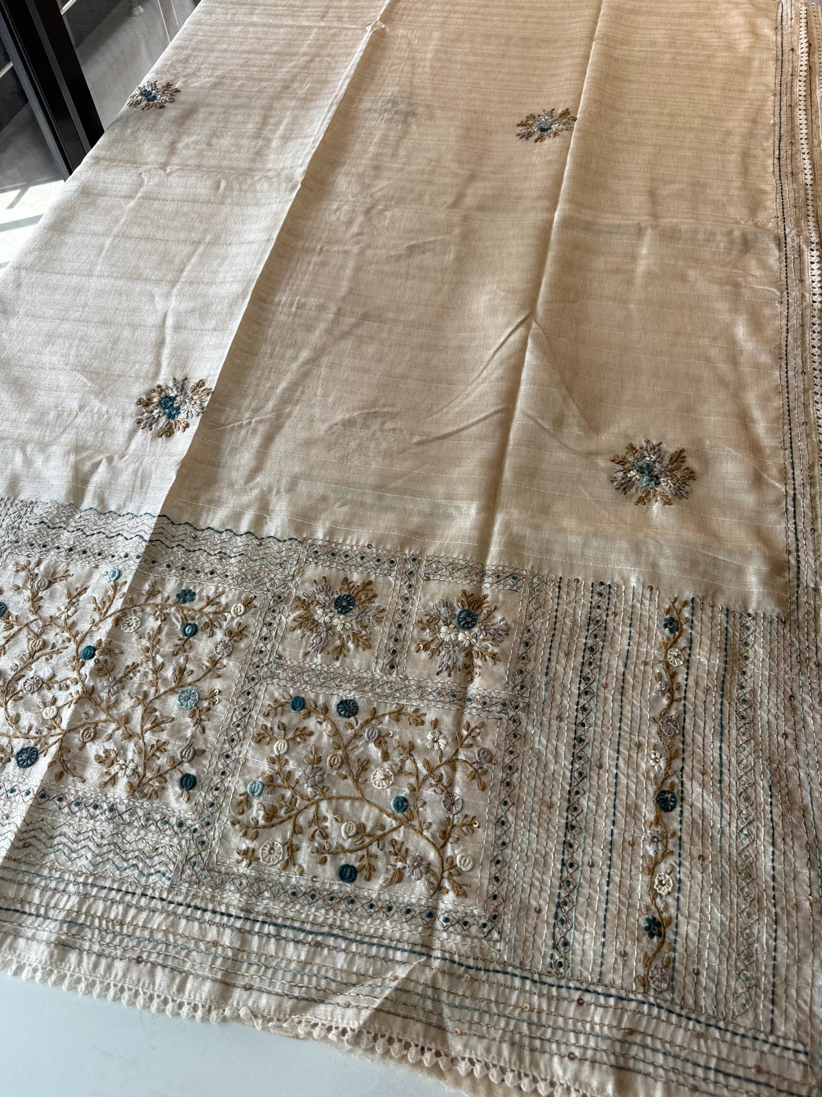 Semi Tussar Saree / 551A