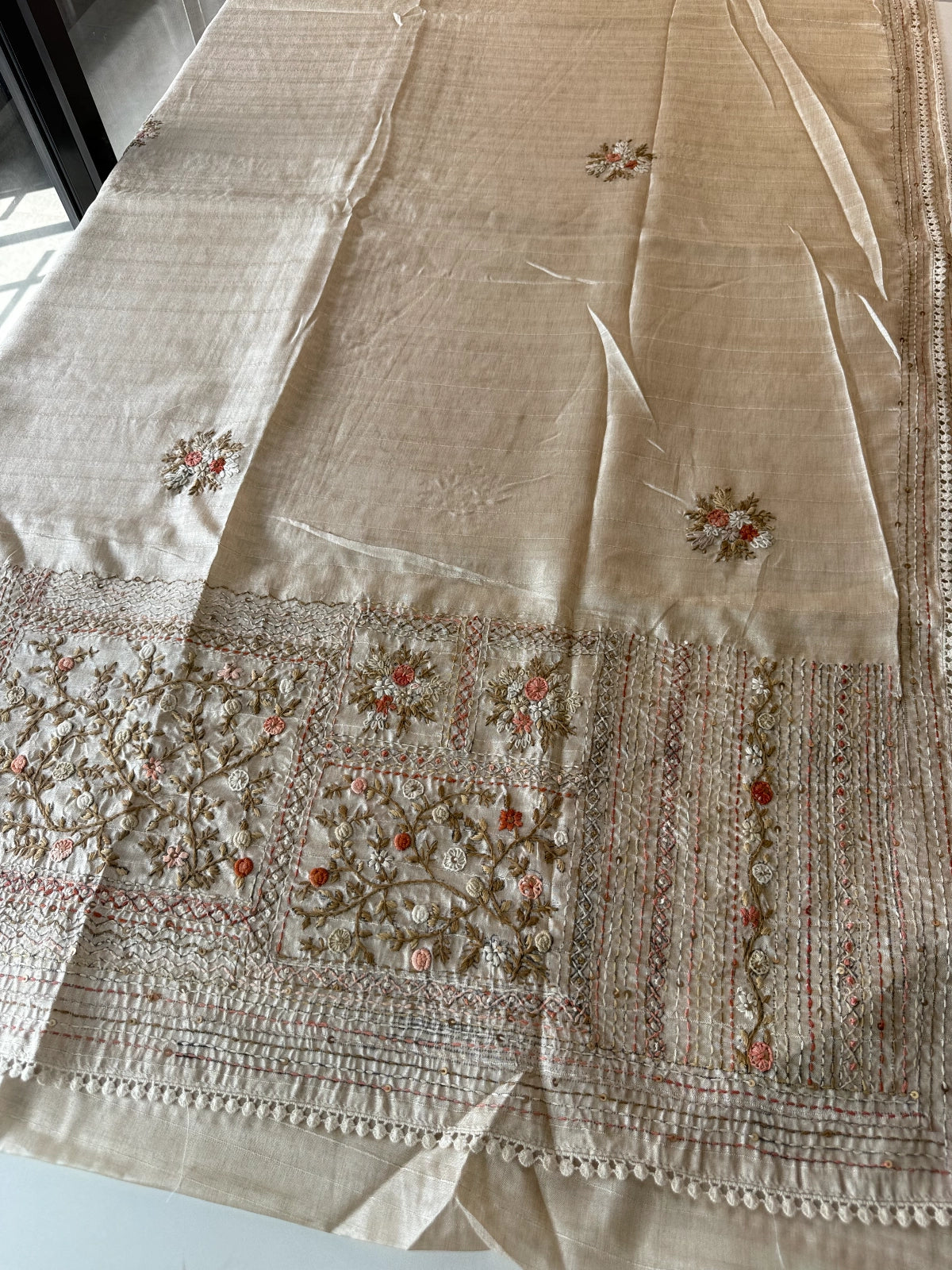 Semi Tussar Saree / 551A