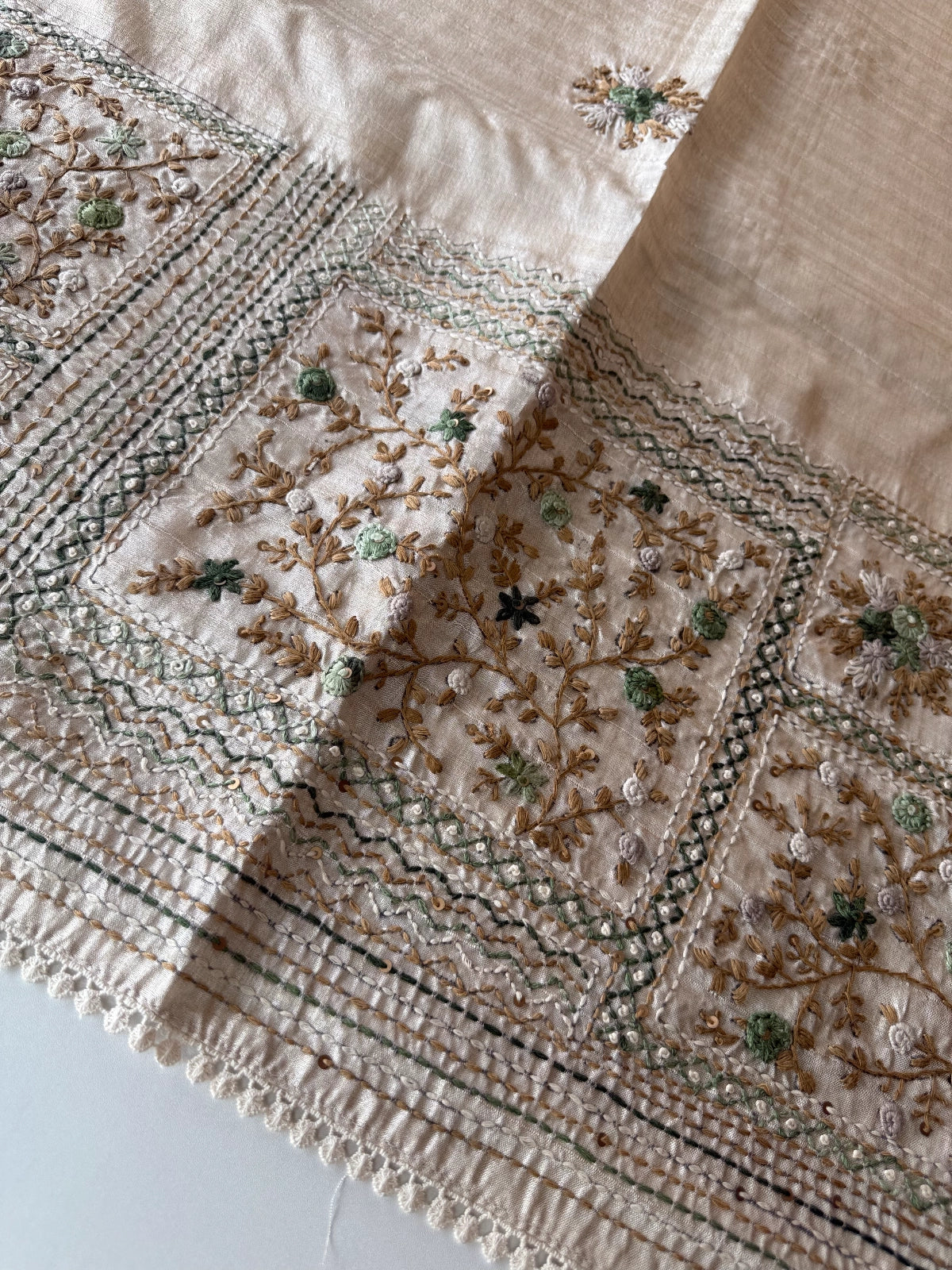 Semi Tussar Saree / 551A