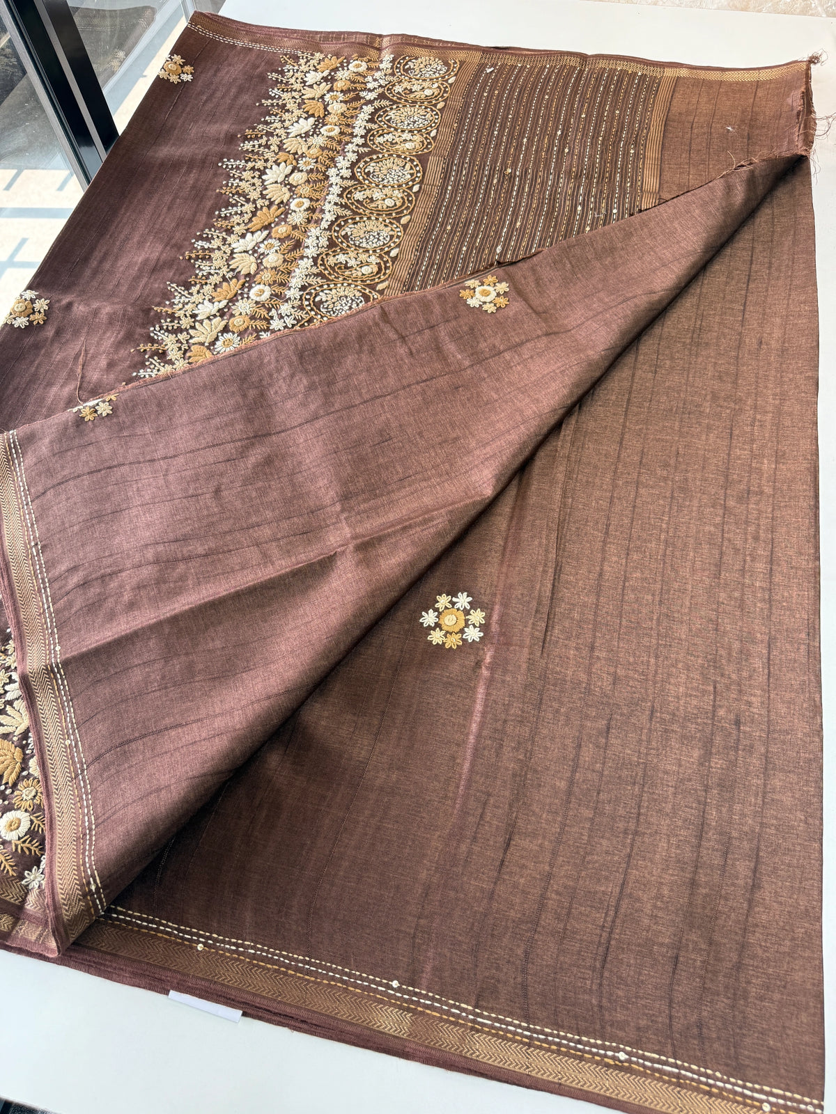 Soft semi Tussar saree/ GD204